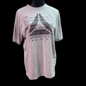 Men's light gray Reebok t-shirt